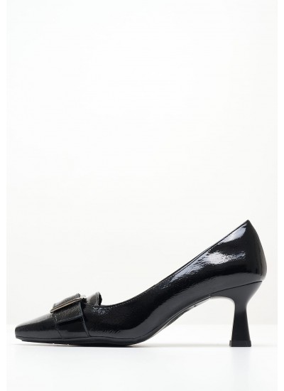 Women Pumps & Peeptoes Low Elby6 Black Patent Leather Desiree