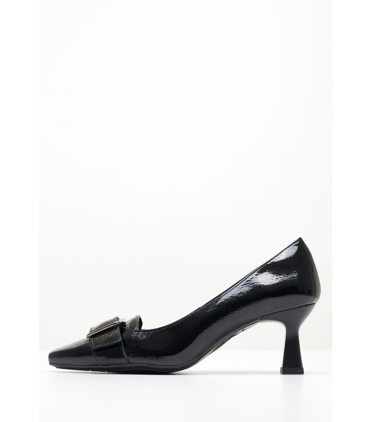 Women Pumps & Peeptoes Low Elby6 Black Patent Leather Desiree