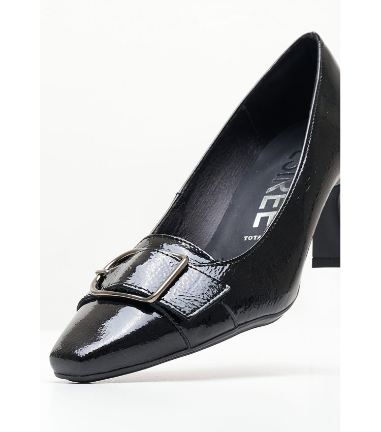 Women Pumps & Peeptoes Low Elby6 Black Patent Leather Desiree