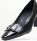 Women Pumps & Peeptoes Low Elby6 Black Patent Leather Desiree
