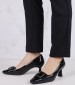 Women Pumps & Peeptoes Low Elby6 Black Patent Leather Desiree