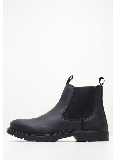 Ανδρικά Μποτάκια 1460.Mono Μαύρο Δέρμα Dr. Martens