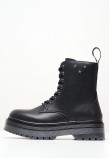 Women Boots Elyse.Kombat Black ECOleather Lumberjack