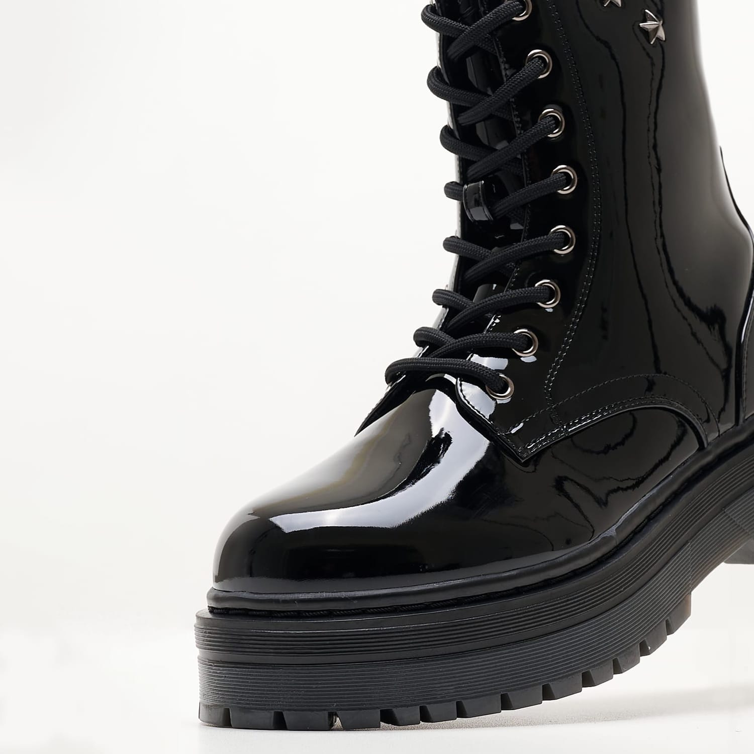 Γυναικεία Μποτάκια Elyse.Komb Μαύρο ECOleather Lumberjack