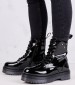 Women Boots Elyse.Komb Black ECOleather Lumberjack