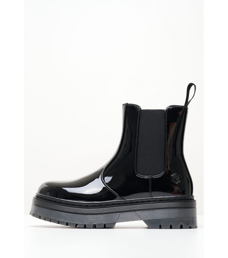 Women Boots Elyse.L Black ECOleather Lumberjack