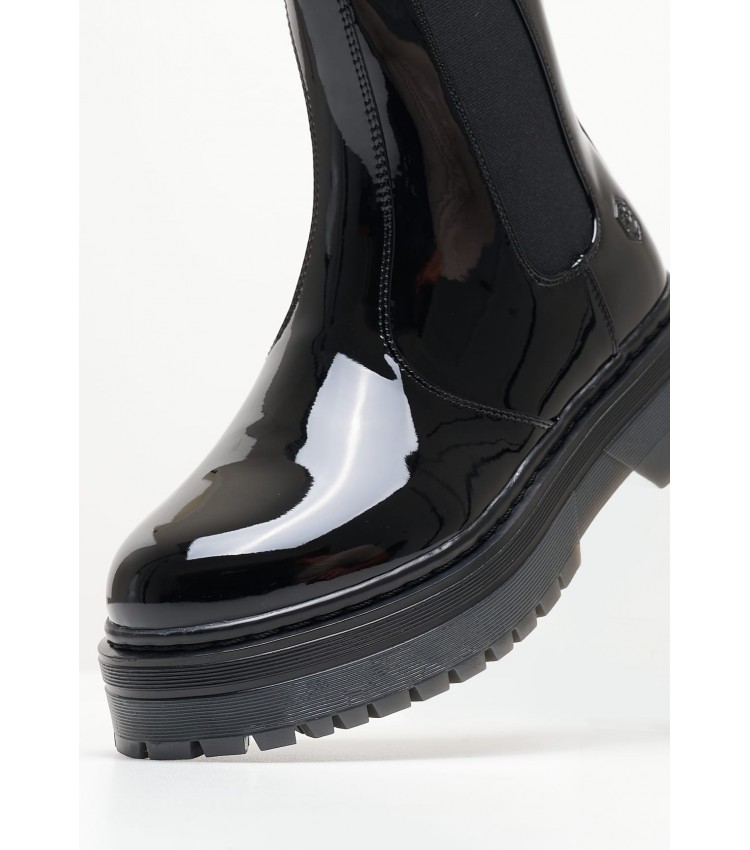 Women Boots Elyse.L Black ECOleather Lumberjack
