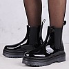 Γυναικεία Μποτάκια Elyse.L Μαύρο ECOleather Lumberjack Γυναικεία Μποτάκια Elyse.L Μαύρο ECOleather Lumberjack