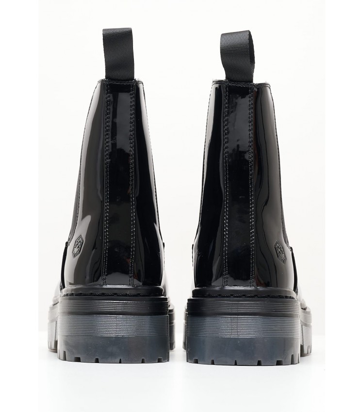Women Boots Elyse.L Black ECOleather Lumberjack
