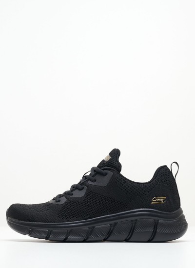Γυναικεία Παπούτσια Casual 12606 Μπορντό Ύφασμα Skechers