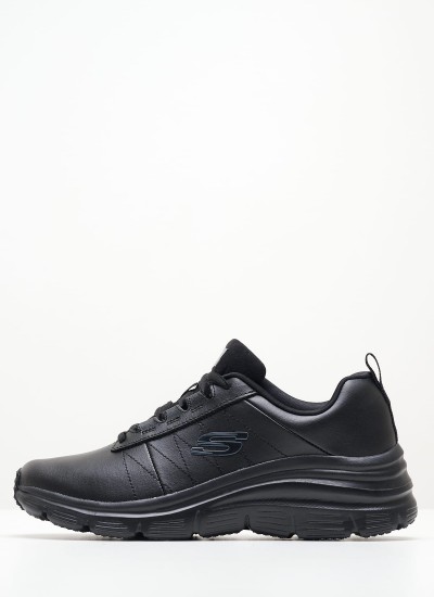 Γυναικεία Παπούτσια Casual 149752 Άσπρο Ύφασμα Skechers