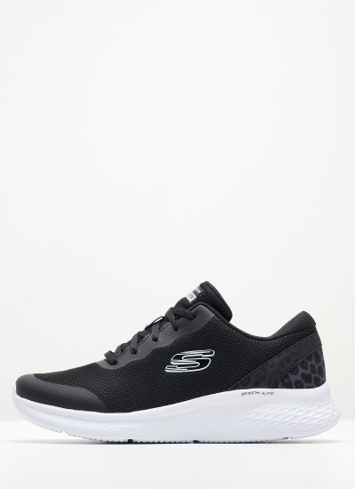 Γυναικεία Παπούτσια Casual 149992 Μαύρο Ύφασμα Skechers
