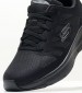 Ανδρικά Παπούτσια Casual 232042 Μαύρο Ύφασμα Skechers