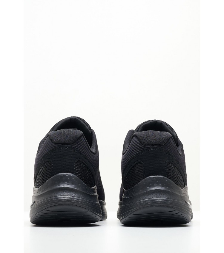 Men Casual Shoes 232042 Black Fabric Skechers