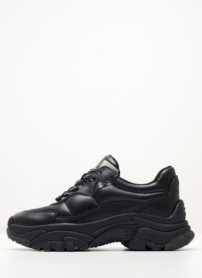 Γυναικεία Μποτάκια W26205001 Μαύρο Δέρμα Dr. Martens