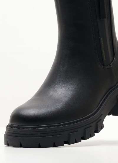 Γυναικεία Μποτάκια Keira24 Μαύρο ECOleather Mexx