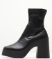 Women Boots Kirez Black ECOleather Mexx