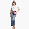 Women Trousers Ankle.Wide Blue Cotton Guess Women Trousers Ankle.Wide Blue Cotton Guess