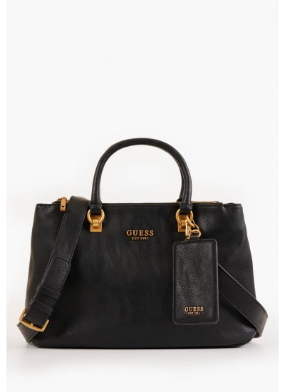 Γυναικείες Τσάντες Arja.Luxury Μαύρο ECOleather Guess