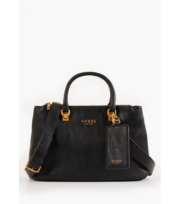 Γυναικείες Τσάντες Arja.Luxury Μαύρο ECOleather Guess Γυναικείες Τσάντες Arja.Luxury Μαύρο ECOleather Guess
