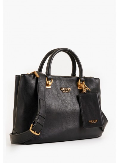 Γυναικείες Τσάντες Arja.Luxury Μαύρο ECOleather Guess