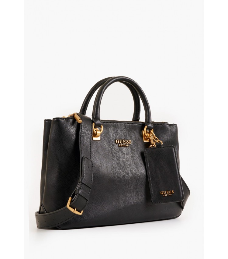 Γυναικείες Τσάντες Arja.Luxury Μαύρο ECOleather Guess Γυναικείες Τσάντες Arja.Luxury Μαύρο ECOleather Guess