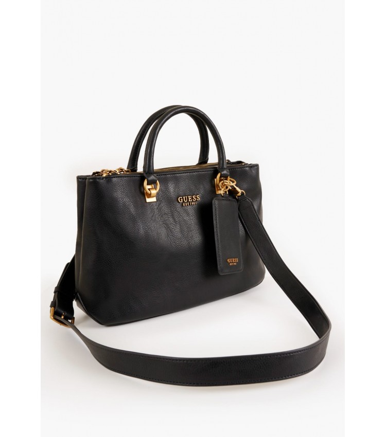 Γυναικείες Τσάντες Arja.Luxury Μαύρο ECOleather Guess Γυναικείες Τσάντες Arja.Luxury Μαύρο ECOleather Guess