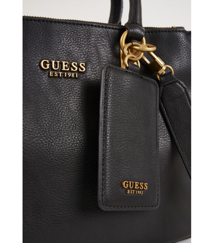 Γυναικείες Τσάντες Arja.Luxury Μαύρο ECOleather Guess Γυναικείες Τσάντες Arja.Luxury Μαύρο ECOleather Guess