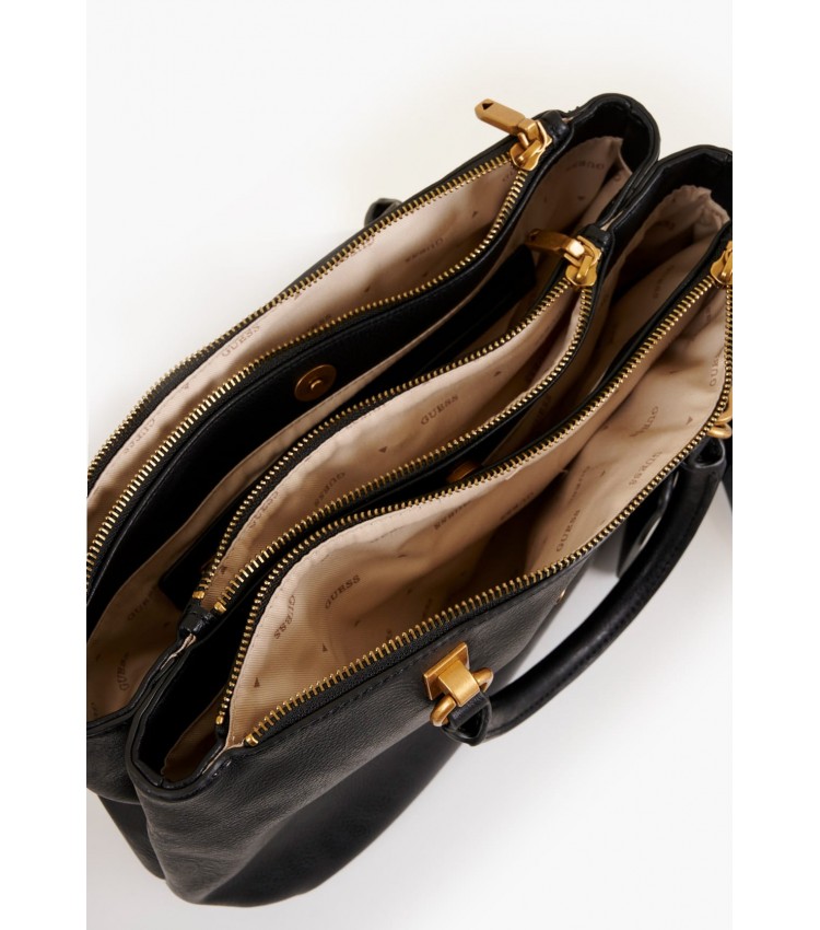 Γυναικείες Τσάντες Arja.Luxury Μαύρο ECOleather Guess Γυναικείες Τσάντες Arja.Luxury Μαύρο ECOleather Guess