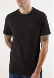 Men T-Shirts Basic.Pima Black Cotton Guess