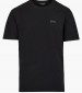 Men T-Shirts Basic.Pima Black Cotton Guess