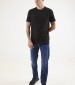 Men T-Shirts Basic.Pima Black Cotton Guess