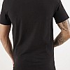 Ανδρικές Μπλούζες Basic.Pima Μαύρο Βαμβάκι Guess