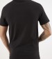 Men T-Shirts Basic.Pima Black Cotton Guess