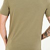 Ανδρικές Μπλούζες Basic.Pima Λαδί Βαμβάκι Guess