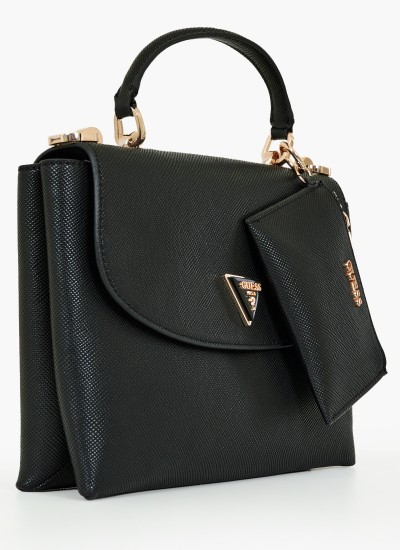 Γυναικείες Τσάντες Izzy.Hobo2 Καφέ ECOleather Guess