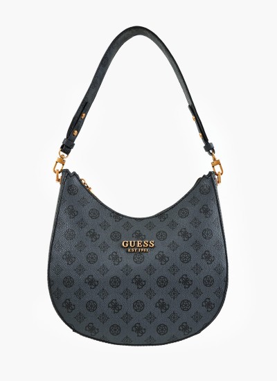 Γυναικείες Τσάντες Izzy.Hobo2 Καφέ ECOleather Guess