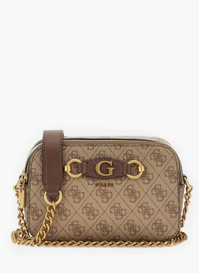 Γυναικείες Τσάντες Izzy.Camera.2 Μπεζ ECOleather Guess
