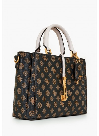 Γυναικείες Τσάντες Mildred.Mini Μαύρο ECOleather Guess