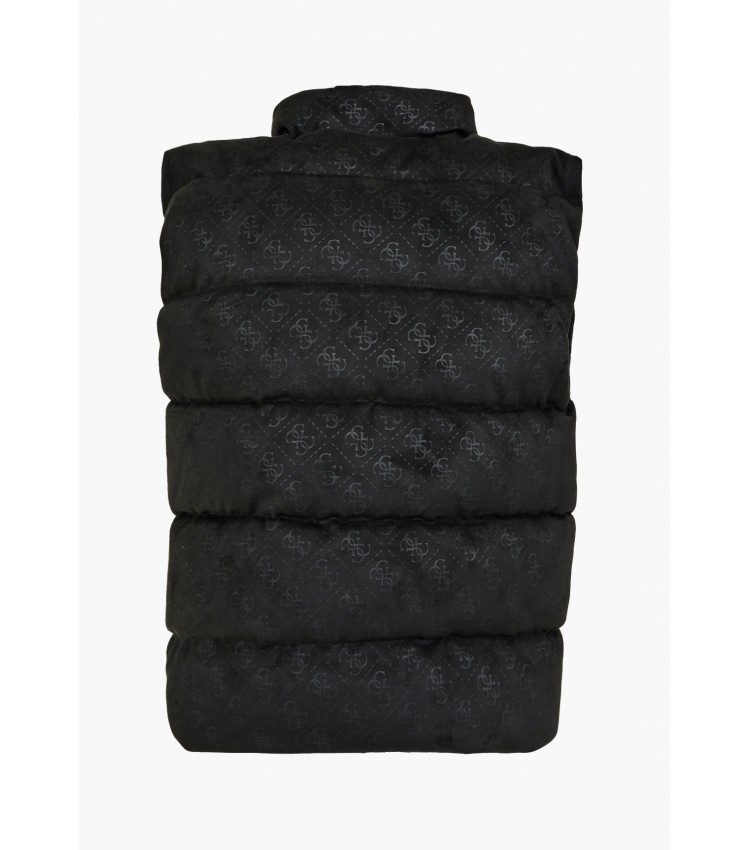 Women Coats - Jackets Jole.Vest Black Polyester Guess