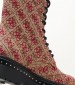 Women Boots Joya Beige Fabric Guess