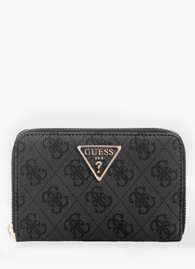 Γυναικεία Πορτοφόλια JC5600 Χρυσό ECOleather Love Moschino