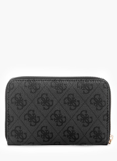 Γυναικεία Πορτοφόλια JC5600 Χρυσό ECOleather Love Moschino