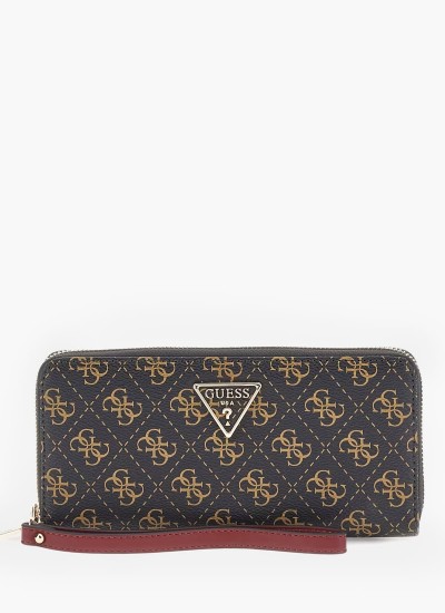 Γυναικεία Πορτοφόλια Nina Ροζ Vegan Leather Kendall+Kylie