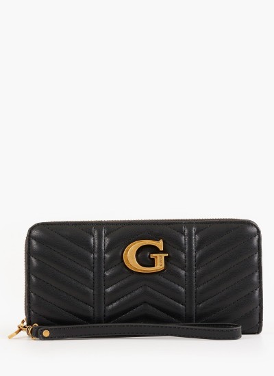 Γυναικεία Πορτοφόλια Nina Ροζ Vegan Leather Kendall+Kylie