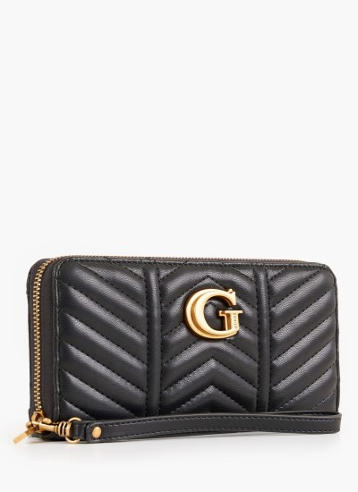 Γυναικεία Πορτοφόλια Nina Ροζ Vegan Leather Kendall+Kylie