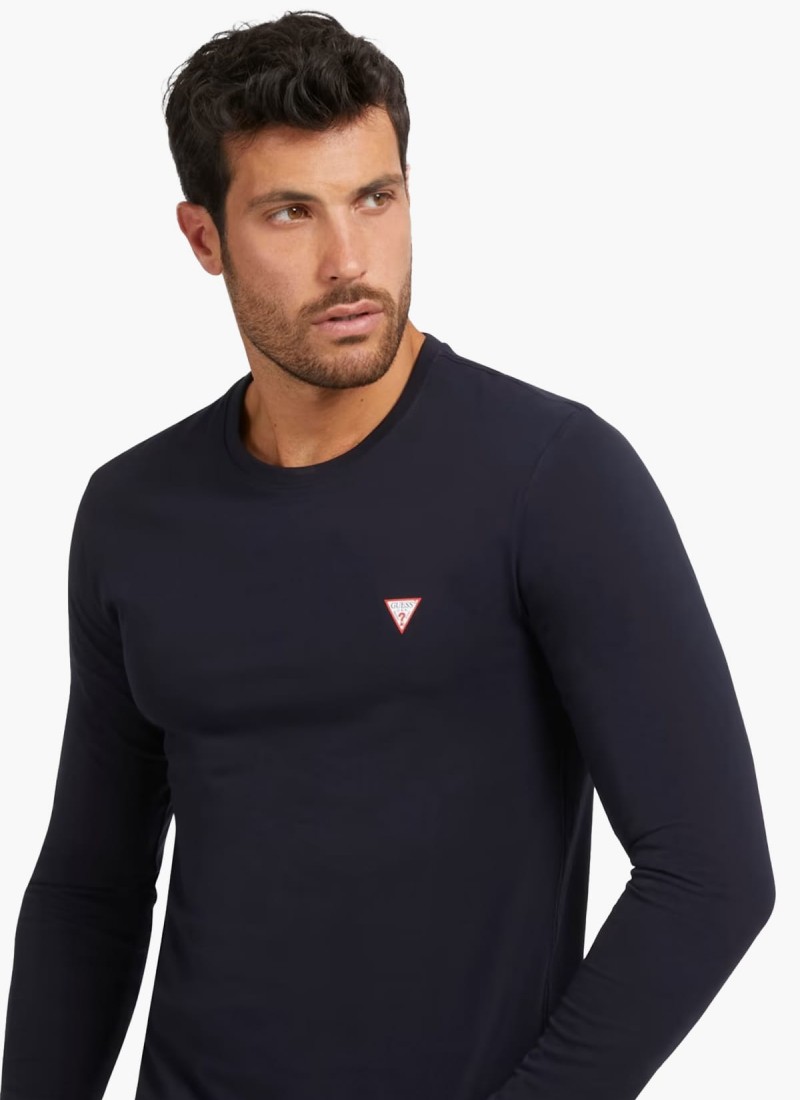 Men T Shirts Ls.Core.23 DarkBlue Cotton mortoglou.gr eshop