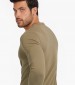 Men T-Shirts Ls.Core.23 Olive Cotton Guess