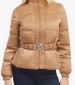 Women Coats - Jackets Lucia.Short Brown Polyester Guess