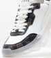 Women Casual Shoes Massel White Leather Guess